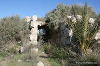 Israel Images: Remains of the Crusader castle at Latrun (Latrun Castle)