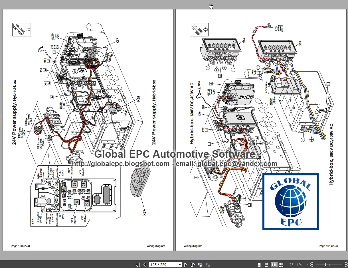 Automotive Repair Manuals  Volvo Trucks Buses Fe Fl Fh Fm