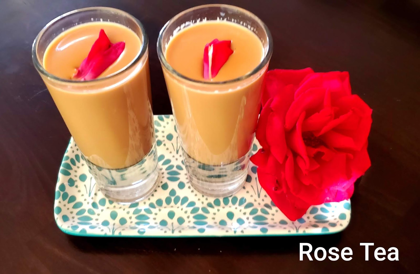 Sailaja Kitchen...A site for all food lovers! Gulkand Tea Recipe