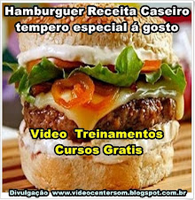 Hamburguer Receita Caseira