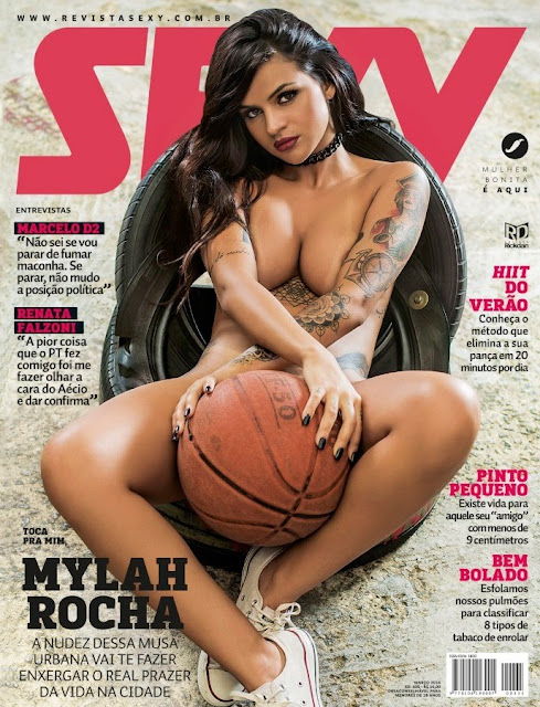 Fotos de Mylah Rocha nua pelada na Revista Sexy