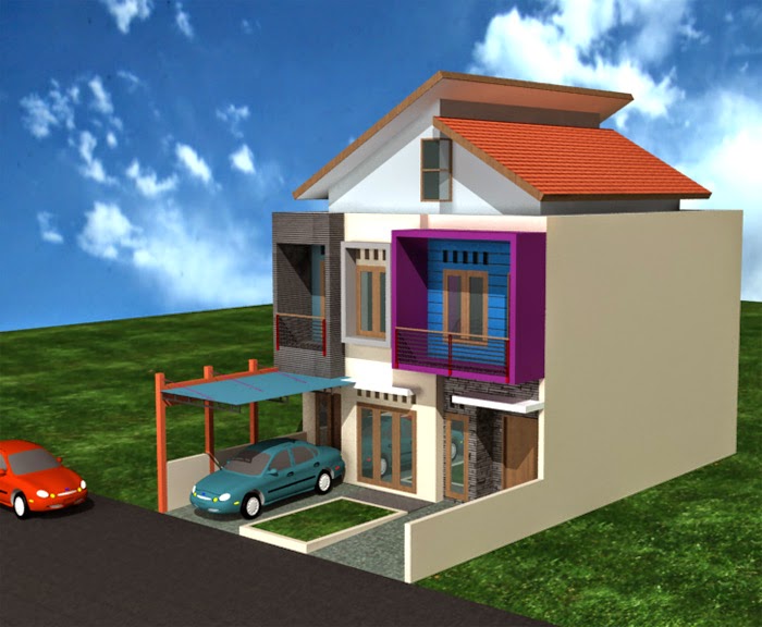  Gambar  Desain Rumah  Tingkat Minimalis  2 Lantai Mewah  dan  Modern Desain Rumah  Minimalis  Terbaik