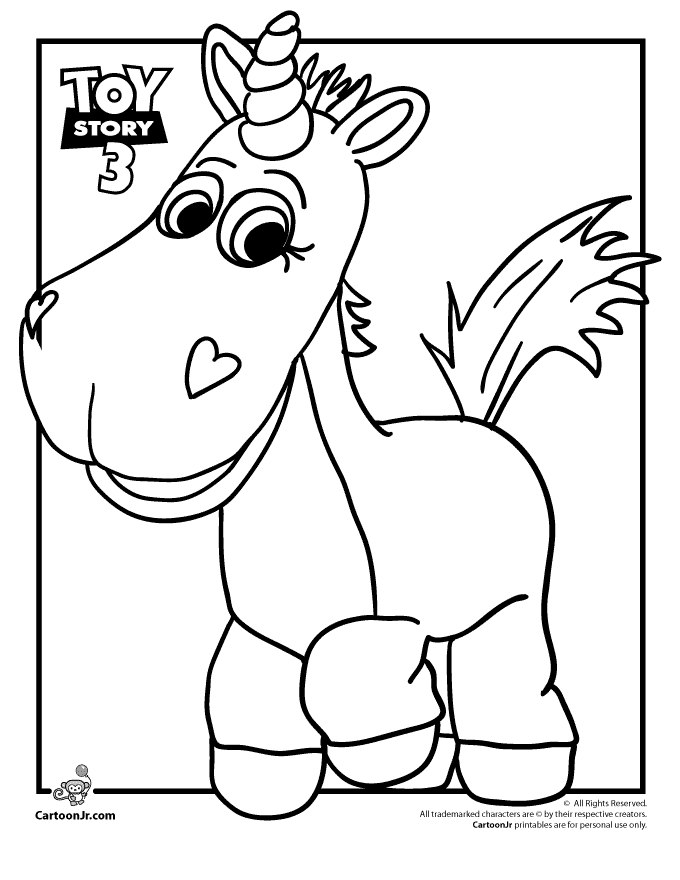 barbie toy story 3 coloring pages - photo #16