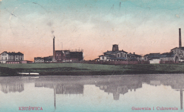Gazownia w Kruszwicy 1905 r.