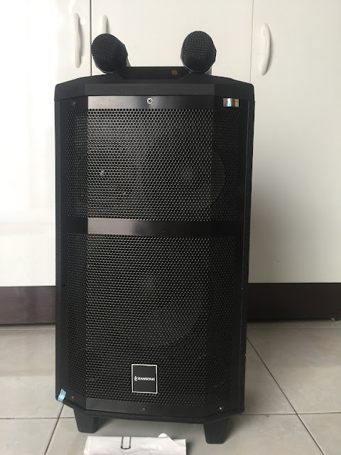 01 Loa vali kéo Karaoke DJ công suất lớn, 3 đường tiếng, chính hãng độc quyền