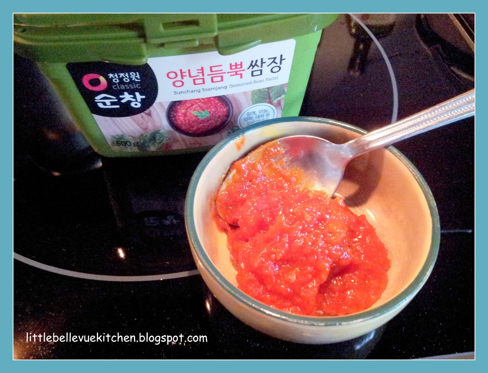 Little Bellevue Kitchen Braised Tofu with Korean Bean Paste