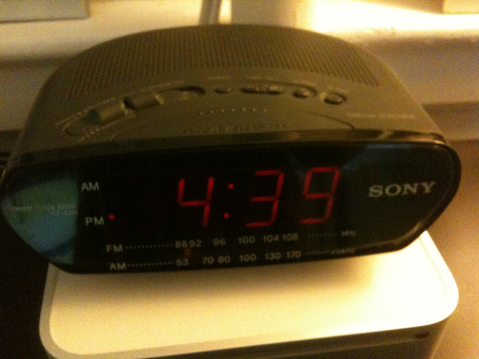 backbaygaragesale Sony Radio Alarm Clock 5