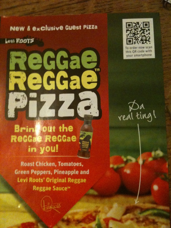 Digital Examples Domino's Pizza & QR codes