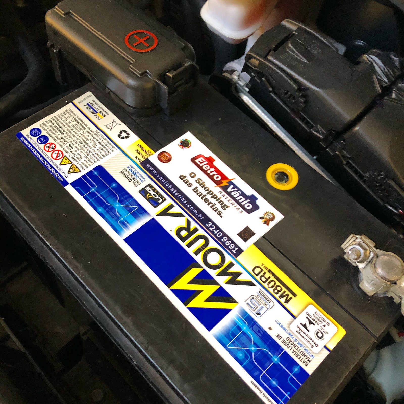 Bateria Automotiva Moura modelo Original M80RD