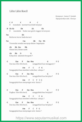 Chord Lagu Lilin Lilin Kecil Seputar Musik