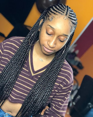 35 Ghana Braids Styles – A Must-See For Beautiful Ladies | OD9JASTYLES