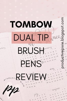 Tombow Dual Brush Pen Review (Pastel Pack)