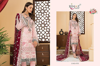 Rinaz Fashion Maryam Gold vol 7 Pakistani Suits