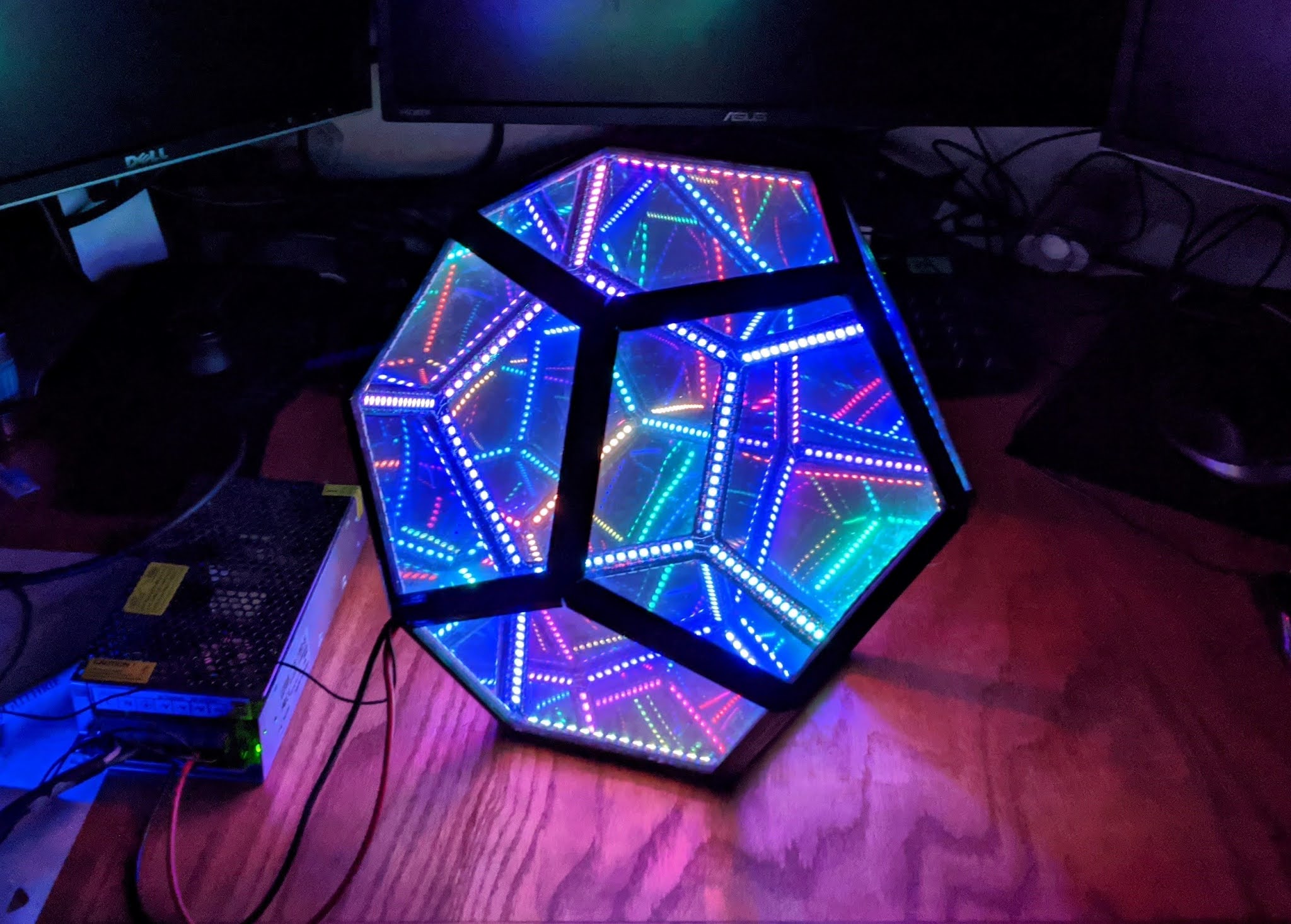Infinity Mirror Dodecahedron