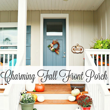 Southern Farmhouse: Charming Fall Front Porch
