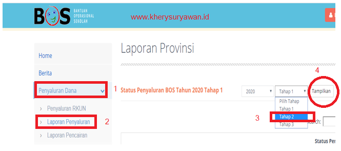 Cek Daftar Sekolah Penerima Dana BOS Tahap 2 Gelombang 1&2 ...