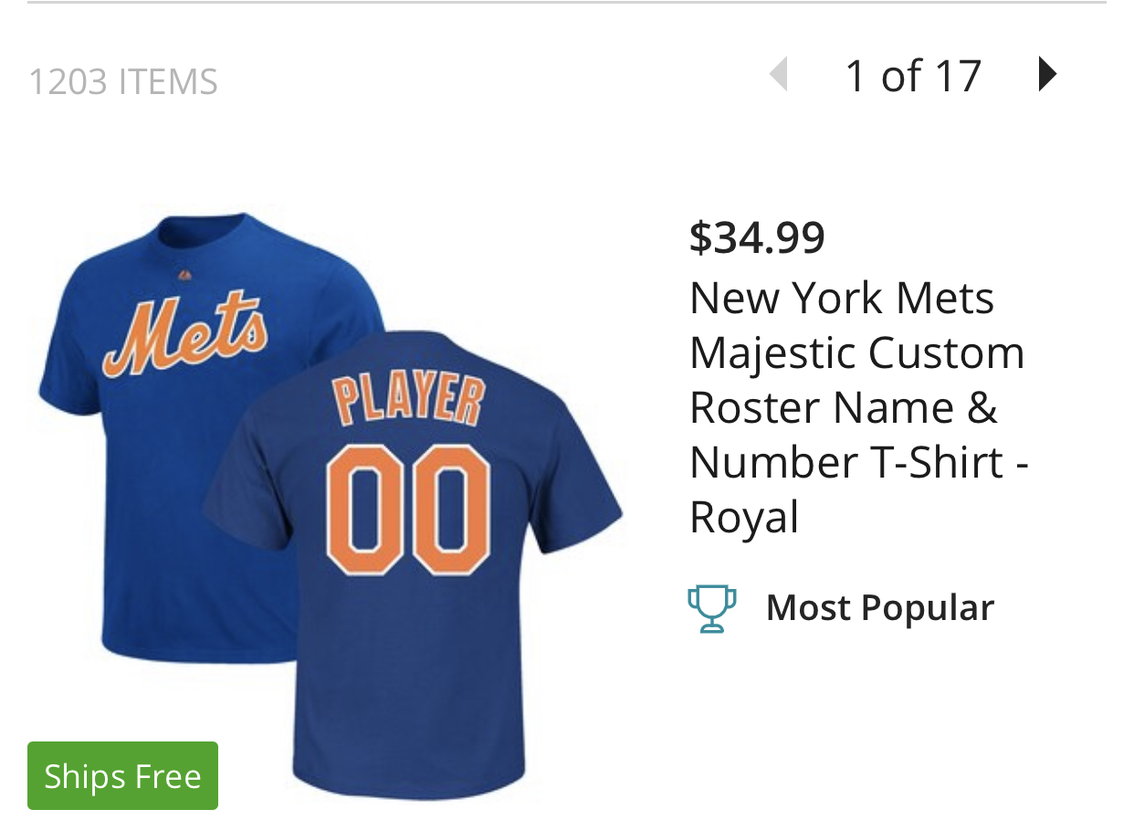 personalized mets t shirt