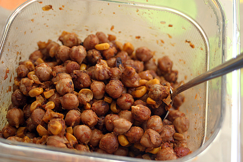 CrockPot Salsa Chickpeas {Vegan, Slow Cooker} This Week’s Cravings {5