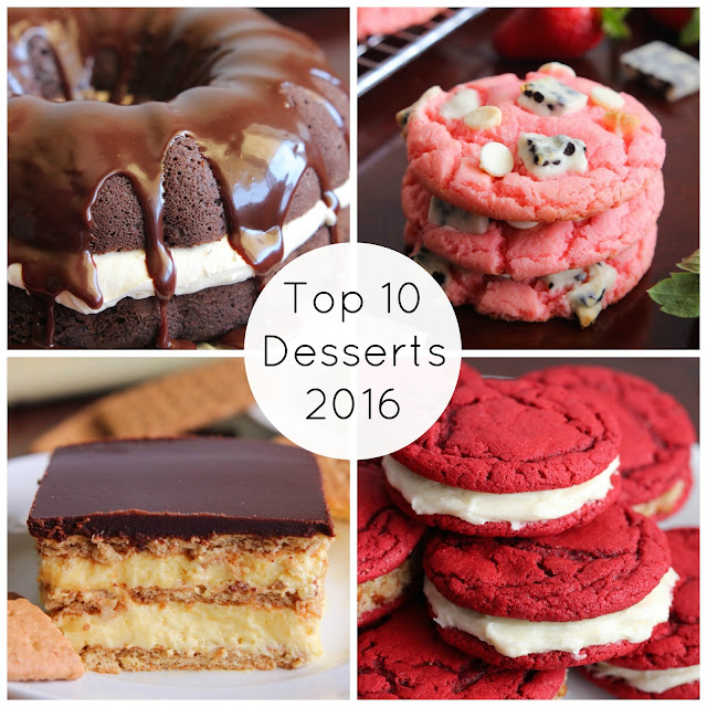 Eat Cake For Dinner: My Top 10 Dessert Recipes of 2016