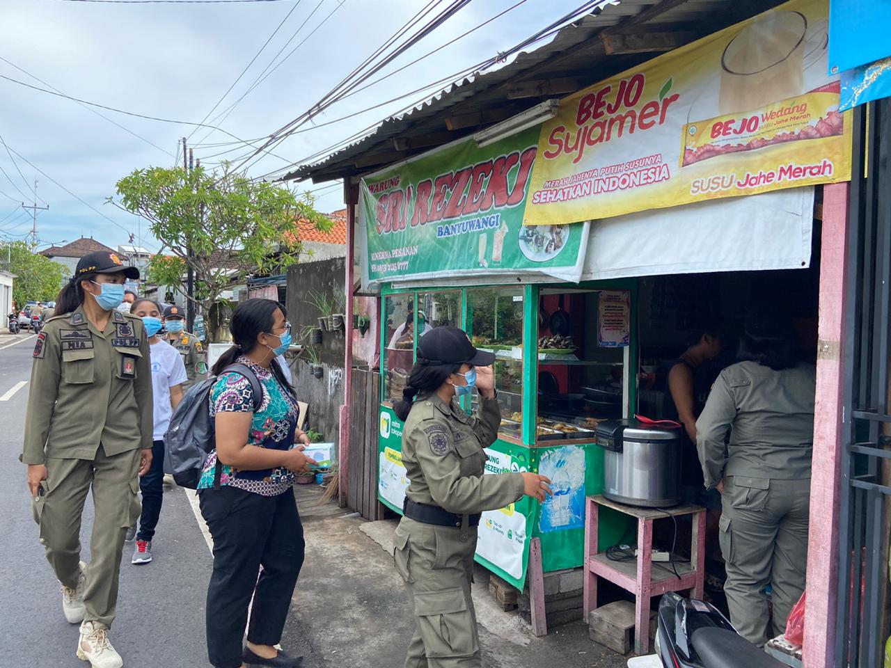 Tujuh Warga Denpasar Terjaring Operasi Penegakan Prokes