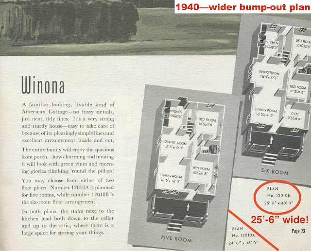 catalog image of Sears Winona floor plan