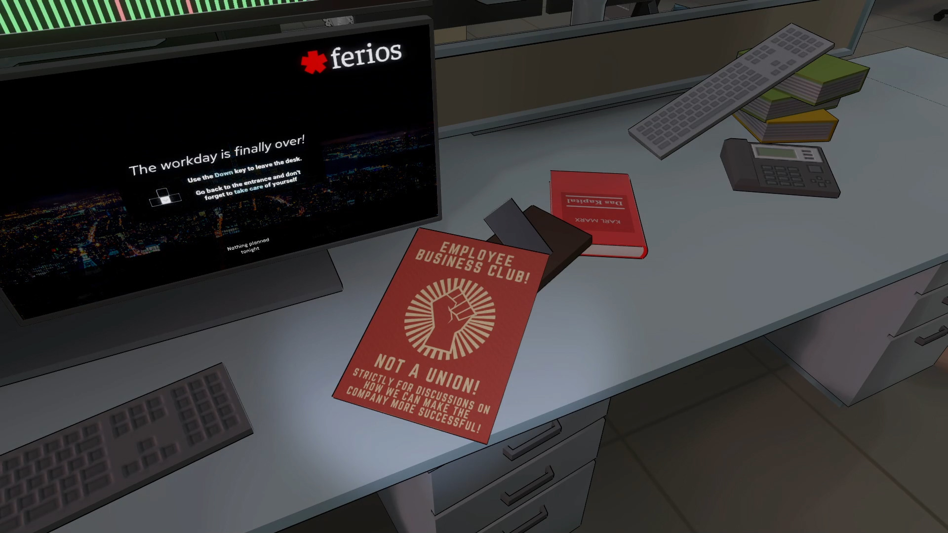 New Games THE INVISIBLE HAND (PC) Stockbroker Simulator The