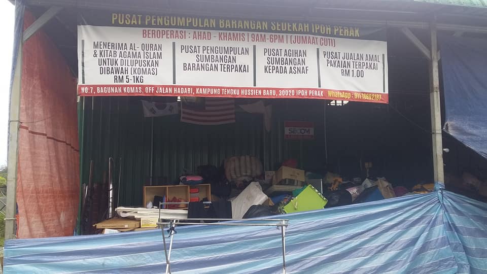 Pusat Pengumpulan Baju Terpakai Ipoh