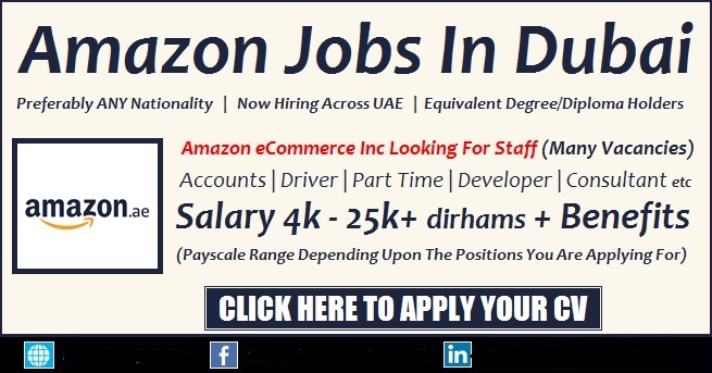 Job Vacancy In Amazon Group Dubai 2021 Hashimansary English