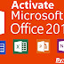 Activate MS Office 2016 For life Time 