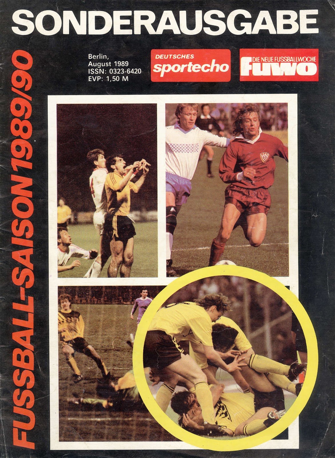 DDR OBERLIGA 198990. Les équipes du championnat.