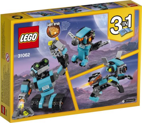 Lego robot zelf bouwen