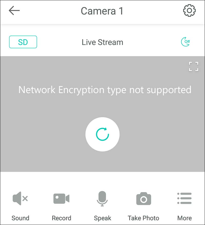 Wyze Network Encryption type not supported