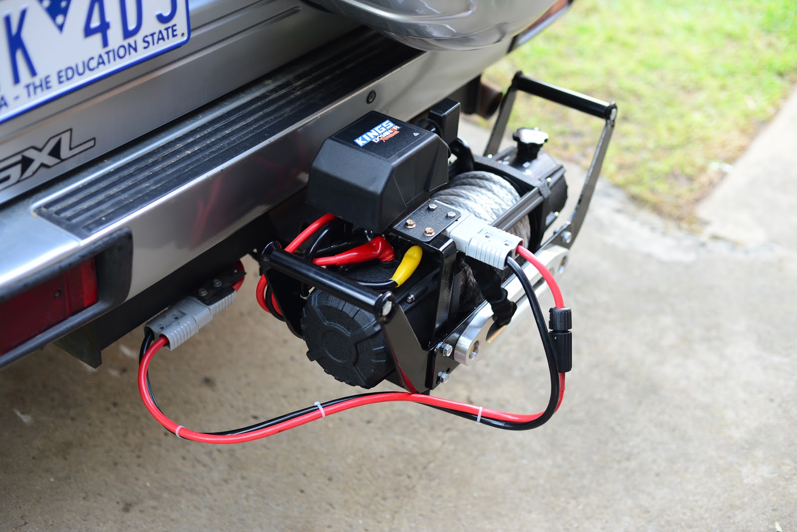 Hitch mounted winch Toyota Prado How To's, Technical Information