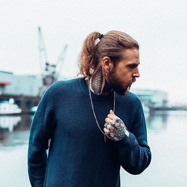 Ponytail Hairstyle For Man Hairstyles