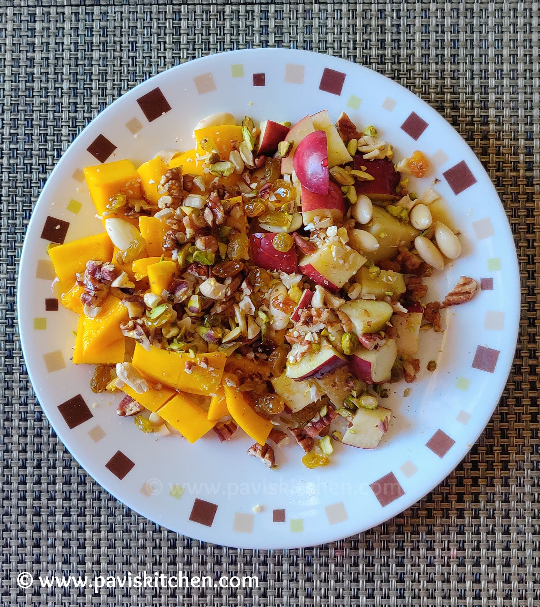 Fruit salad recipe Indian fruit salad how to make fruit salad