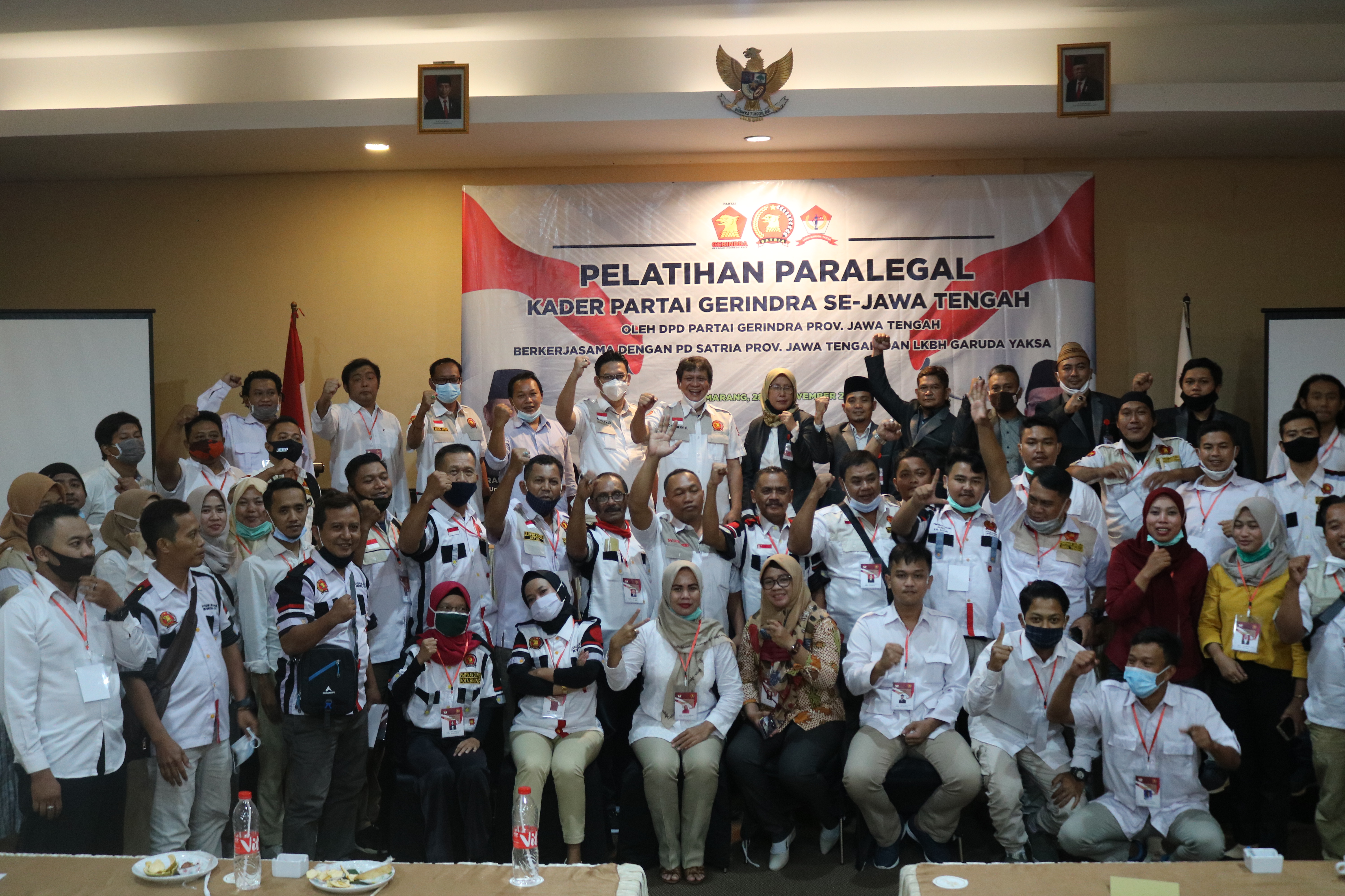 Pelatihan Paralegal Lembaga Konsultasi & Bantuan Hukum (LKBH) Garuda Yaksa | Pimpinan Daerah (PD) Satuan Relawan Indonesia Raya (SATRIA) Partai Gerindra Provinsi Jawa Tengah 