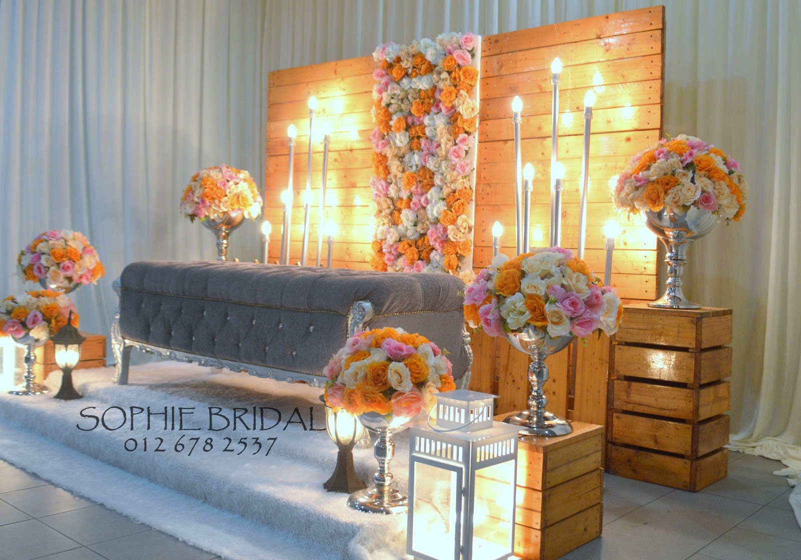 Promosi Pelamin Rustic  Pallet Hipster By Sophie Bridal 