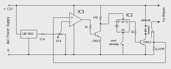 12VDC Electronic Fuse Circuit |Electronic Schematic Circuit Diagram Picture