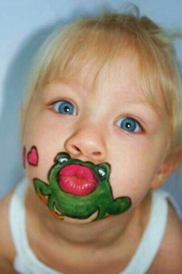 Creative Fun Face & Lips Painting HAFACS