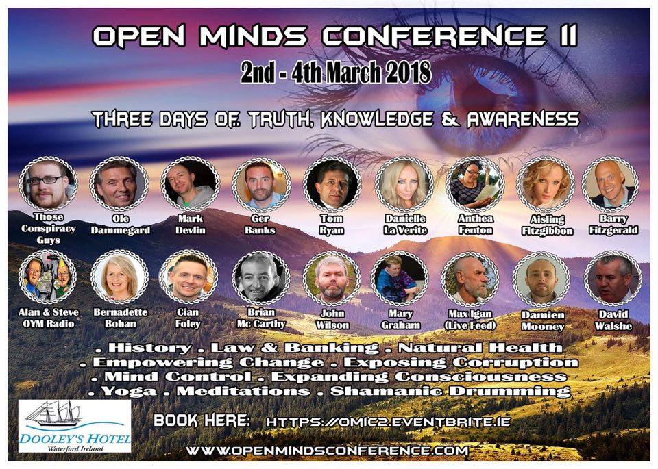 Mark Devlin OPEN MINDS IRELAND CONFERENCE, MARCH 2018