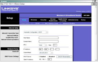 Cara Mengkonfigurasikan Wireless Linksys