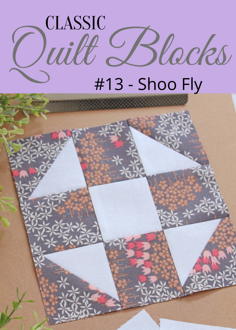 {Classic Quilt Blocks} Shoo Fly Scrappy Block Variation Threadbare