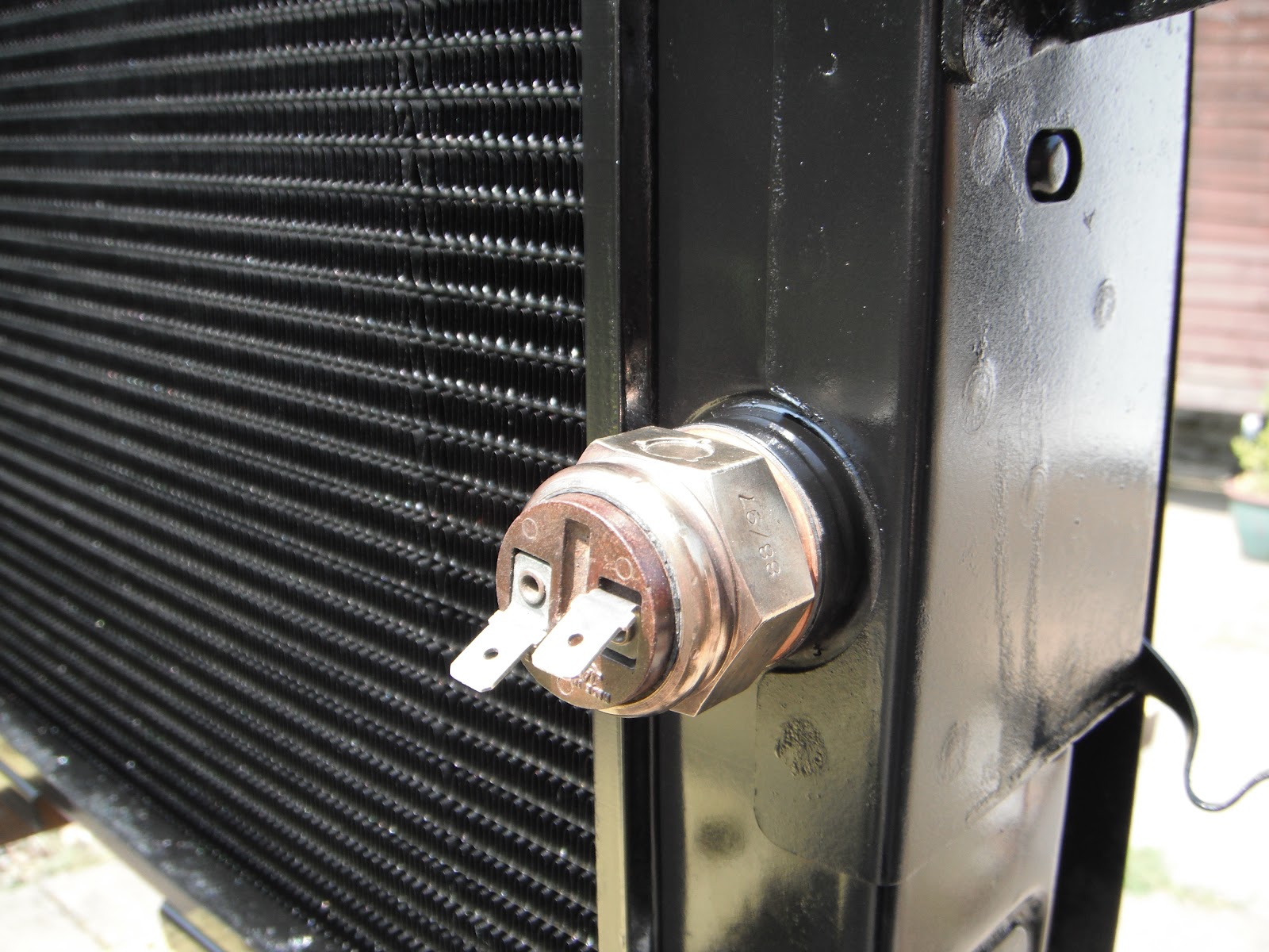 Citroën DS Restoration: Radiator