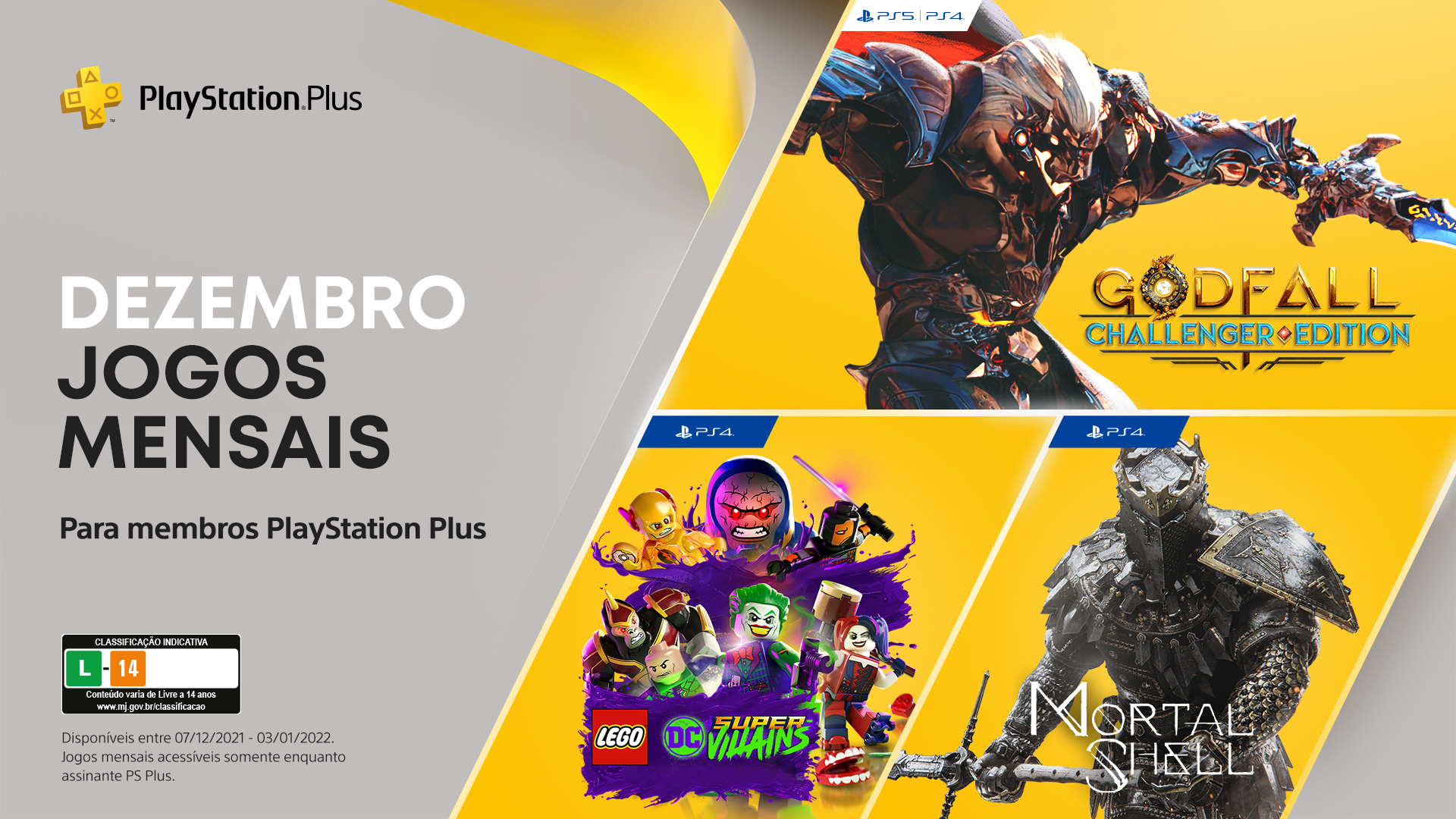 Jogos mensais PlayStation Plus de janeiro: Persona 5 Strikers, Dirt 5 e  Deep Rock Galactic – PlayStation.Blog BR