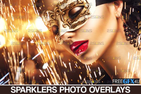 Wedding Sparkler Overlay & Photoshop