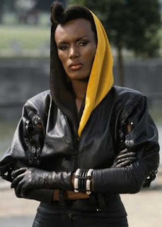grace jones a mayday in james bond - a view to a kill