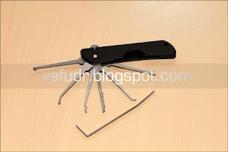 H&H Folding Locksmith 6 in 1 Pocket Tool