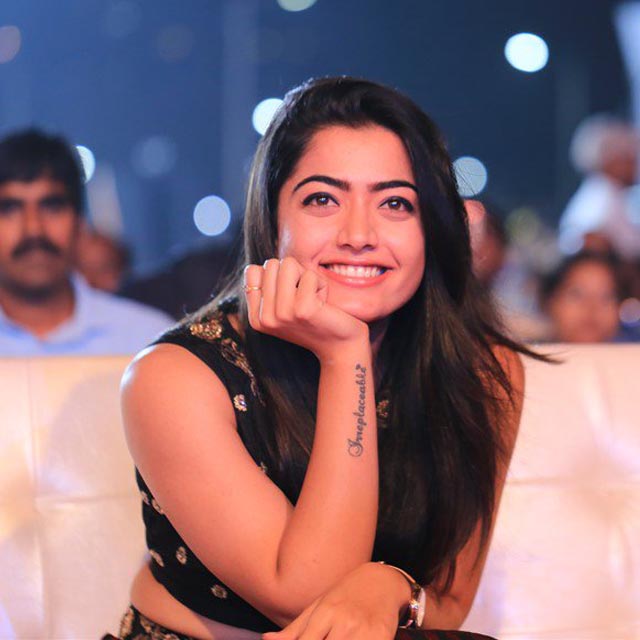 Indian Celebs Rashmika Mandanna tattoo