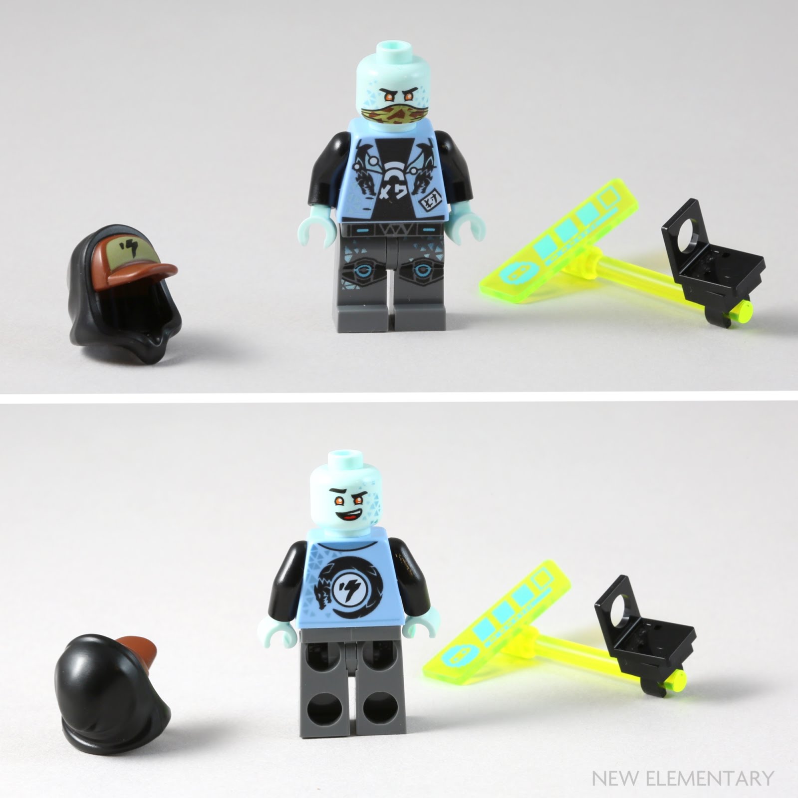 Scott LEGO Ninjago 71710 - Figur Minifigur Digi Avatar Arcade Gamer 71710