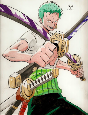 Roronoa Zoro One Piece Wallpaper - AnimeColoringpages